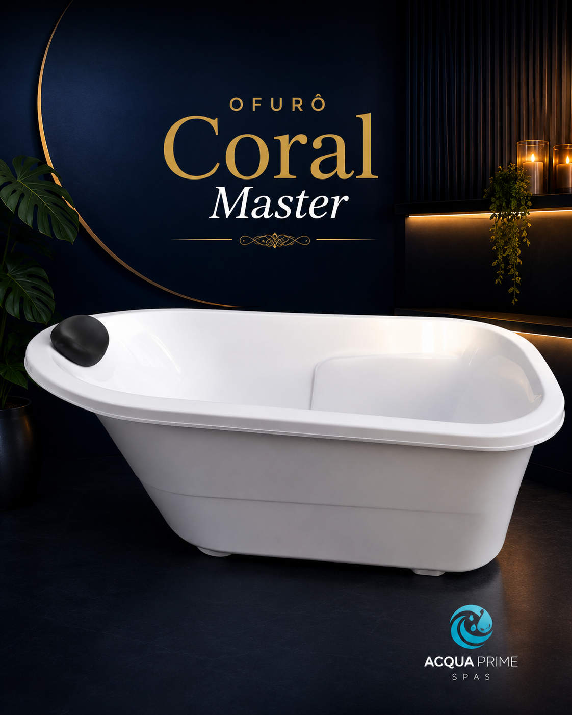 Ofurô Coral Master - Imersão